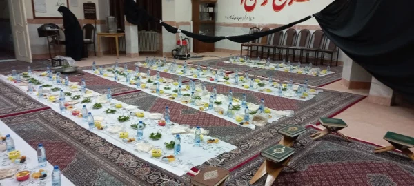 مراسم افطاری شب احیا رمضان مرکز زینب کبری سلام الله علیها بروجرد  3