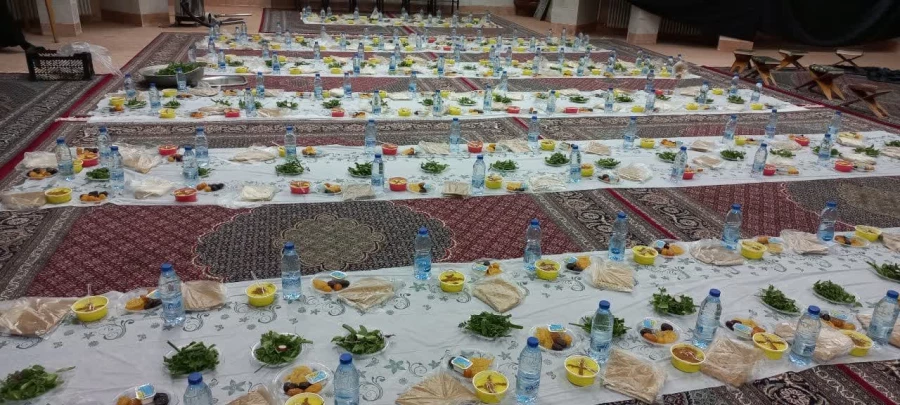 مراسم افطاری شب احیا رمضان مرکز زینب کبری سلام الله علیها بروجرد  5