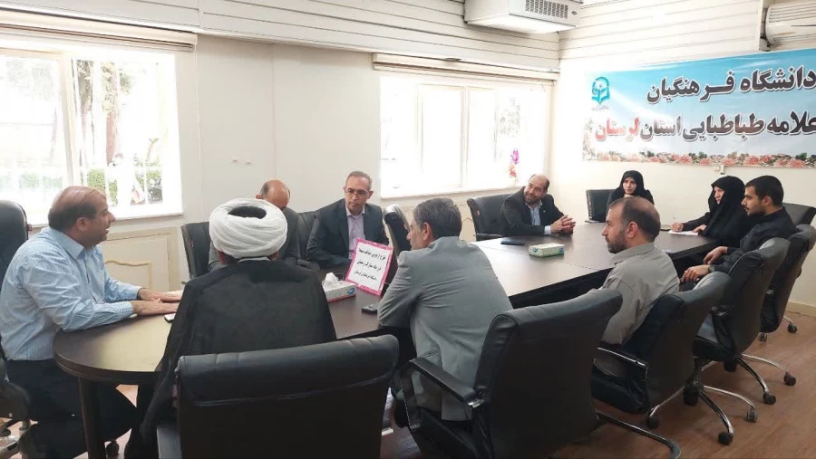 جلسه ضیافت شهدا (اردوی زیارتی در گلزار شهدای خرم آباد) 2