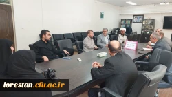 جلسه ضیافت شهدا (اردوی زیارتی در گلزار شهدای خرم آباد) 2