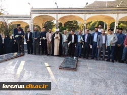 برگزاری ضیافت شهدا (اردوی زیارتی در گلزار شهدای خرم آباد) 2