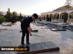 برگزاری ضیافت شهدا (اردوی زیارتی در گلزار شهدای خرم آباد) 2