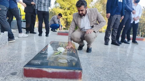 برگزاری ضیافت شهدا (اردوی زیارتی در گلزار شهدای خرم آباد) 2