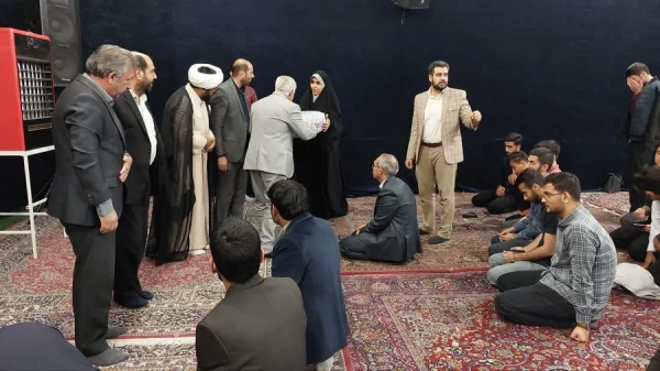 برگزاری ضیافت شهدا (اردوی زیارتی در گلزار شهدای خرم آباد) 2