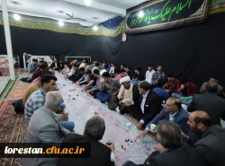 برگزاری ضیافت شهدا (اردوی زیارتی در گلزار شهدای خرم آباد) 2