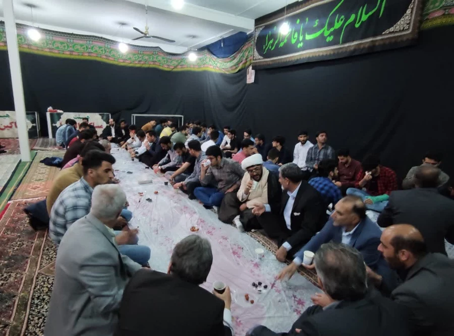 برگزاری ضیافت شهدا (اردوی زیارتی در گلزار شهدای خرم آباد) 2
