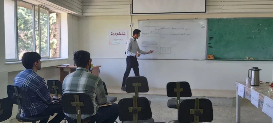 جشنواره تدریس برتر رشته آموزش ابتدایی پردیس علامه طباطبایی لرستان  7