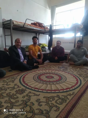 نشست صمیمی با دانشجویا ن در سرای دانشجویی پردیس علامه طباطبایی لرستان 4