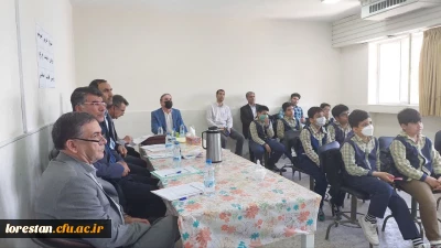 برگزاری دهمین جشنواره تدریس برتر دانشجویان ( پسر)  دانشگاه فرهنگیان لرستان