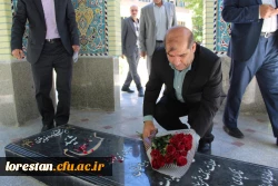 تبریک روز معلم وهفته سر آمدی آموزش به اساتید و دانشجو معلم دانشگاه فرهنگیان لرستان 3