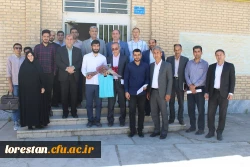 تبریک روز معلم وهفته سر آمدی آموزش به اساتید و دانشجو معلم دانشگاه فرهنگیان لرستان 4