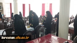 تبریک روز معلم وهفته سر آمدی آموزش به اساتید و دانشجو معلم دانشگاه فرهنگیان لرستان 15