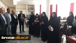 تبریک روز معلم وهفته سر آمدی آموزش به اساتید و دانشجو معلم دانشگاه فرهنگیان لرستان 23