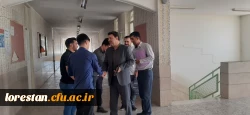 بازدید مدیر گروه علوم تربیتی وکارشناس  کارورزی پردیس علامه طباطبایی لرستان از مدارس مجری کارورزی  4