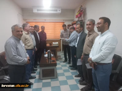 جلسه معارفه معاونت توسعه منابع  و امور دانشجویی پردیس علامه طباطبایی خرم آباد