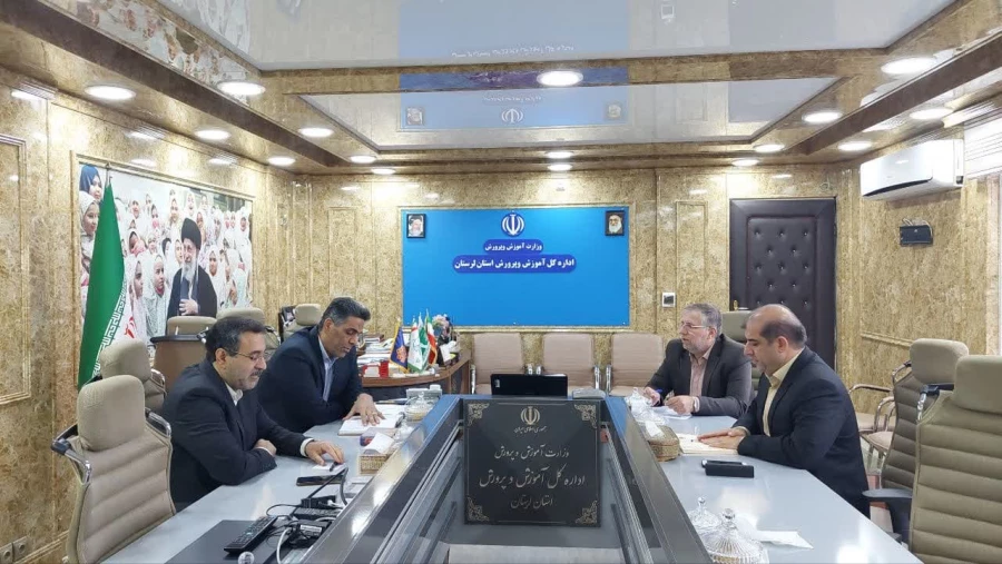 جلسه تعاملی دانشگاه فرهنگیان لرستان با مدیر کل آموزش و پرورش استان لرستان 5