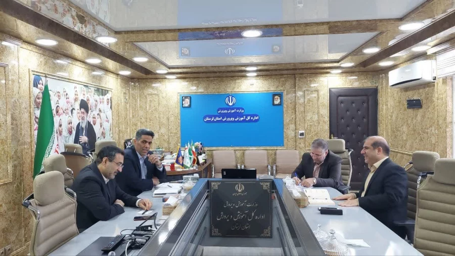 جلسه تعاملی دانشگاه فرهنگیان لرستان با مدیر کل آموزش و پرورش استان لرستان 6