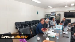 جلسه امضاء تفاهم نامه همکاری فی مابین جمعیت هلال احمر استان و دانشگاه فرهنگیان لرستان 6