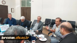 جلسه امضاء تفاهم نامه همکاری فی مابین جمعیت هلال احمر استان و دانشگاه فرهنگیان لرستان 8