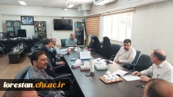 جلسه شورای دانشجویی دانشگاه فرهنگیان استان لرستان 2