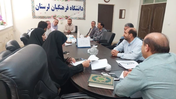 جلسه شورای دانشجویی دانشگاه فرهنگیان استان لرستان 6