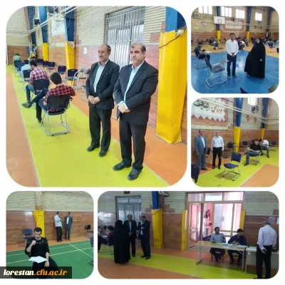 بازدید ریاست دانشگاه فرهنگیان استان لرستان و کارشناس مسئولان مربوطه از مرکز شهید میرشاکی