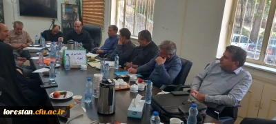 جلسه شورای آموزشی دانشگاه فرهنگیان لرستان
