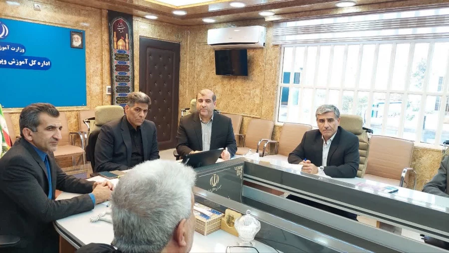 جلسه تعاملی در خصوص برگزاری دوره های ضمن خدمت در دانشگاه فرهنگیان لرستان 2