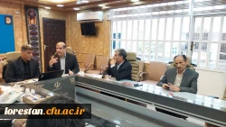 جلسه تعاملی در خصوص برگزاری دوره های ضمن خدمت در دانشگاه فرهنگیان لرستان 2