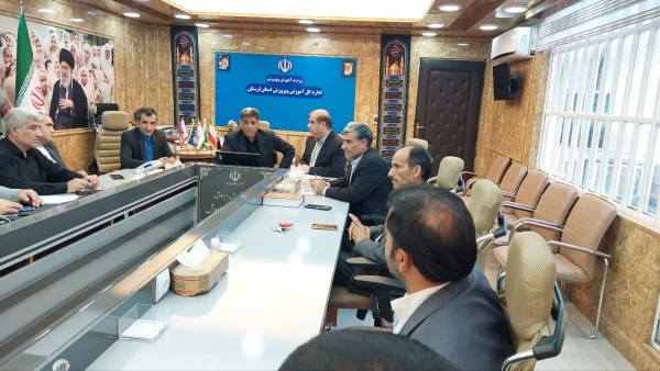 جلسه تعاملی در خصوص برگزاری دوره های ضمن خدمت در دانشگاه فرهنگیان لرستان 2