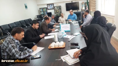 جلسه کمیته استانی تغذیه استان لرستان 