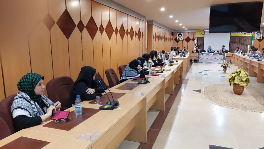 مراسم بدرقه کاروان راهیان اربعین حسینی دانشگاه فرهنگیان لرستان 4