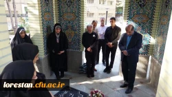 مراسم بدرقه کاروان راهیان اربعین حسینی دانشگاه فرهنگیان لرستان 6