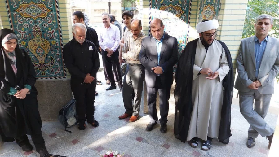 مراسم بدرقه کاروان راهیان اربعین حسینی دانشگاه فرهنگیان لرستان 7