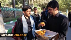 مراسم بدرقه کاروان راهیان اربعین حسینی دانشگاه فرهنگیان لرستان 11