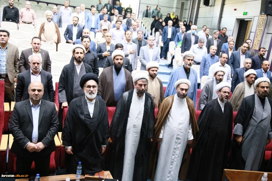 آیین معارفه سرپرست نهاد نمایندگی مقام معظم رهبری در دانشگاه فرهنگیان استان لرستان و معرفی مسئول نهاد دانشگاه لرستان و تکریم مسئول پیشین این نهاد برگزار شد 3