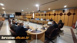 جلسه نشست صمیمی مسئول نهاد مقام معظم رهبری در دانشگاه فرهنگیان لرستان با حضور مسئولان مدیریت استان و کارکنان پردیس علامه طباطبایی لرستان 2