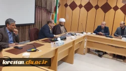 جلسه نشست صمیمی مسئول نهاد مقام معظم رهبری در دانشگاه فرهنگیان لرستان با حضور مسئولان مدیریت استان و کارکنان پردیس علامه طباطبایی لرستان 6