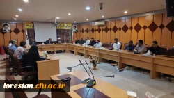 جلسه نشست صمیمی مسئول نهاد مقام معظم رهبری در دانشگاه فرهنگیان لرستان با حضور مسئولان مدیریت استان و کارکنان پردیس علامه طباطبایی لرستان 7