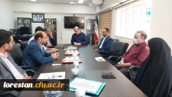 جلسه معارفه مسئول حراست پردیس علامه طباطبایی لرستان 3