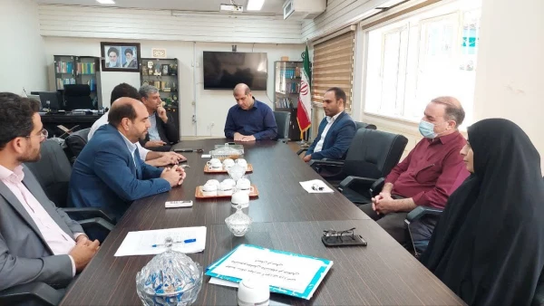 جلسه معارفه مسئول حراست پردیس علامه طباطبایی لرستان 3