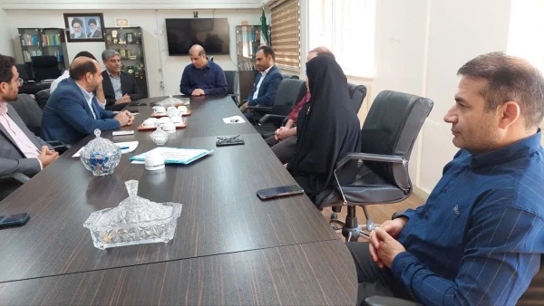 جلسه معارفه مسئول حراست پردیس علامه طباطبایی لرستان 4