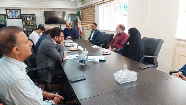 جلسه معارفه مسئول حراست پردیس علامه طباطبایی لرستان 5