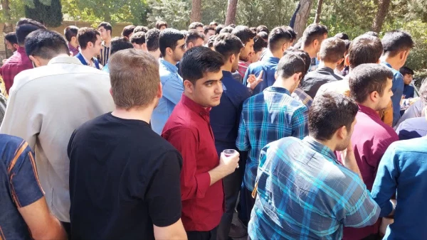 گزارش تجمع حمایتی دانشجو معلمان دانشگاه فرهنگیان پردیس علامه طباطبایی لرستان از عملیات طوفان الاقصی فلسطین  6