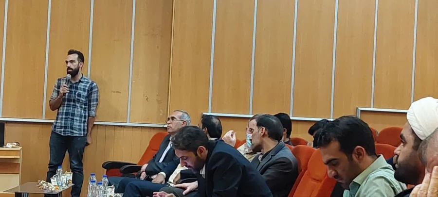 جلسه نشست دانشجویی در دانشگاه فرهنگیان پردیس علامه طباطبایی لرستان از کارنامه دولت تا فتح قلها 11