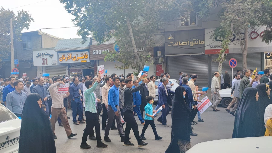 شرکت اساتید، کارکنان و دانشجویان  در مراسم حمایت از عملیات غرور آفرین طوفان الاقصی و مبارزات ملت مظلوم فلسطین  7