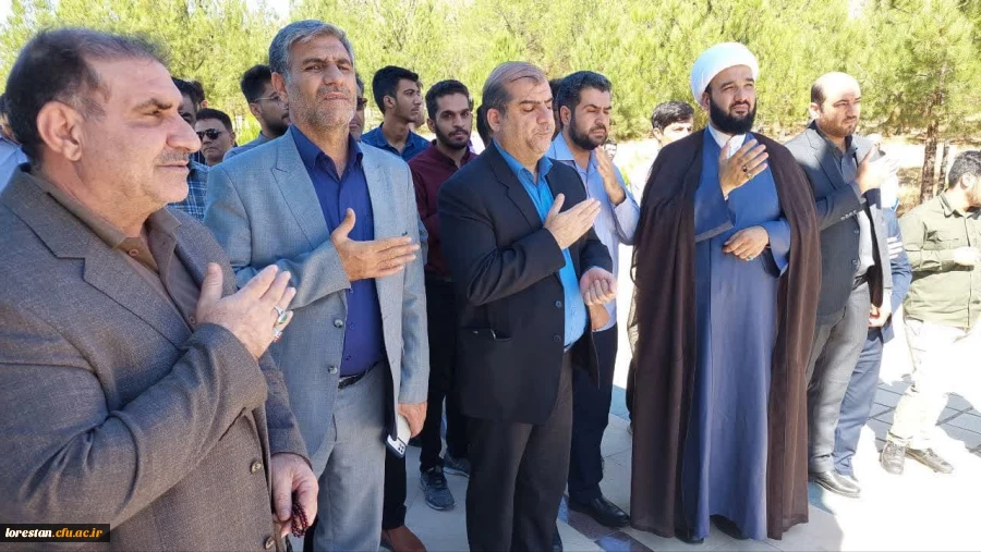 تجمع اعتراضی دانشجویان دانشگاه های استان لرستان در حمله به بیمارستان المعمدانی غزه 2