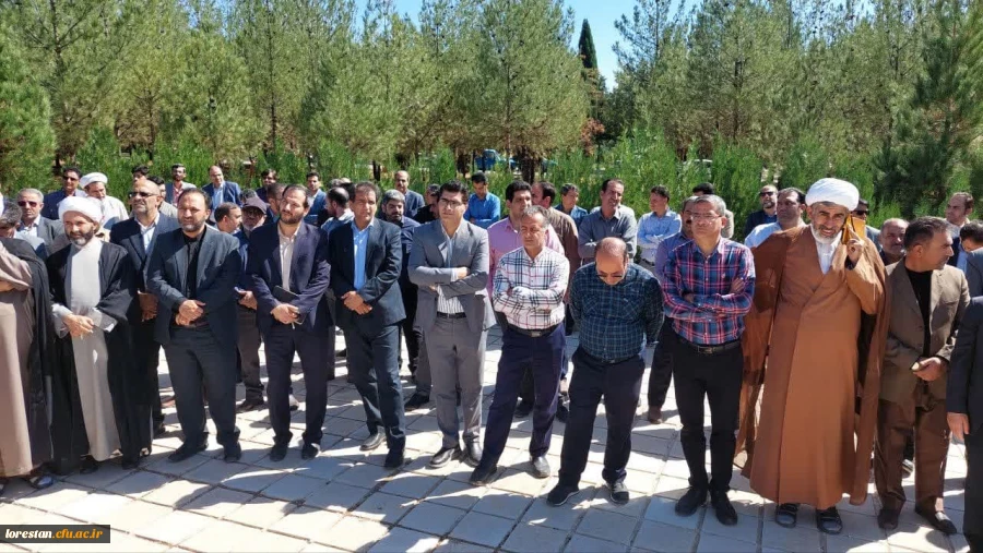 تجمع اعتراضی دانشجویان دانشگاه های استان لرستان در حمله به بیمارستان المعمدانی غزه 2