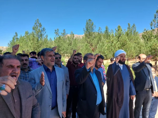 تجمع اعتراضی دانشجویان دانشگاه های استان لرستان در حمله به بیمارستان المعمدانی غزه 2