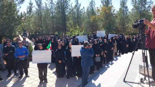 تجمع اعتراضی دانشجویان دانشگاه های استان لرستان در حمله به بیمارستان المعمدانی غزه 2